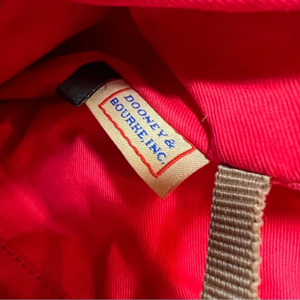 Dooney & Burke Embossed Leather Bag